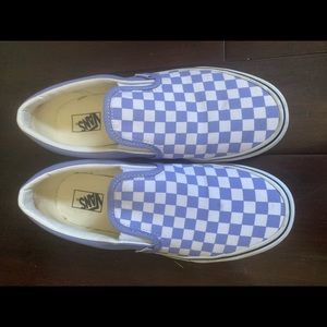 Women’s checker slip on vans